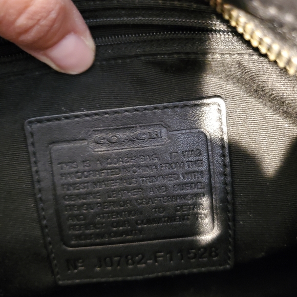 COACH Multi Pattern Shoulder Bag - Picture 5 of 9